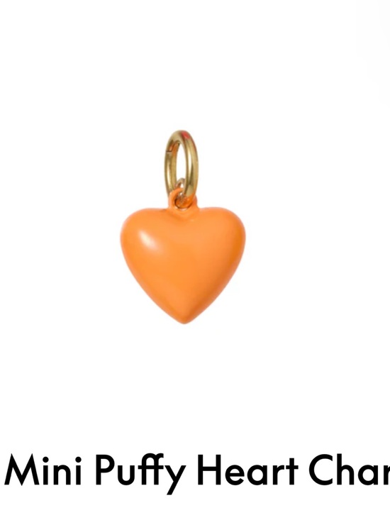 Roxanne Assoulin Other - NWOT Roxanne Assoulin The Mini Puffy Heart Charm